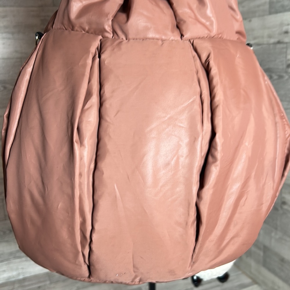 See By Chloe Coral Pink Puffer Tote - Picture 4 of 10